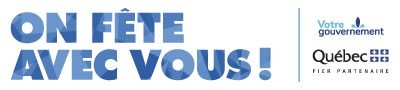 Bannière on fête avec vous